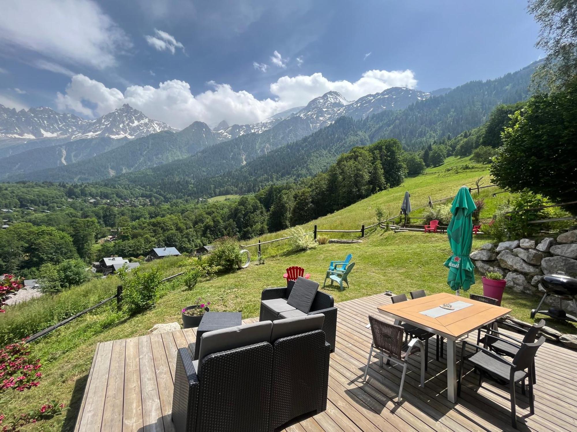Amazing View Appartement Du Chalet Les Houches Exterior photo