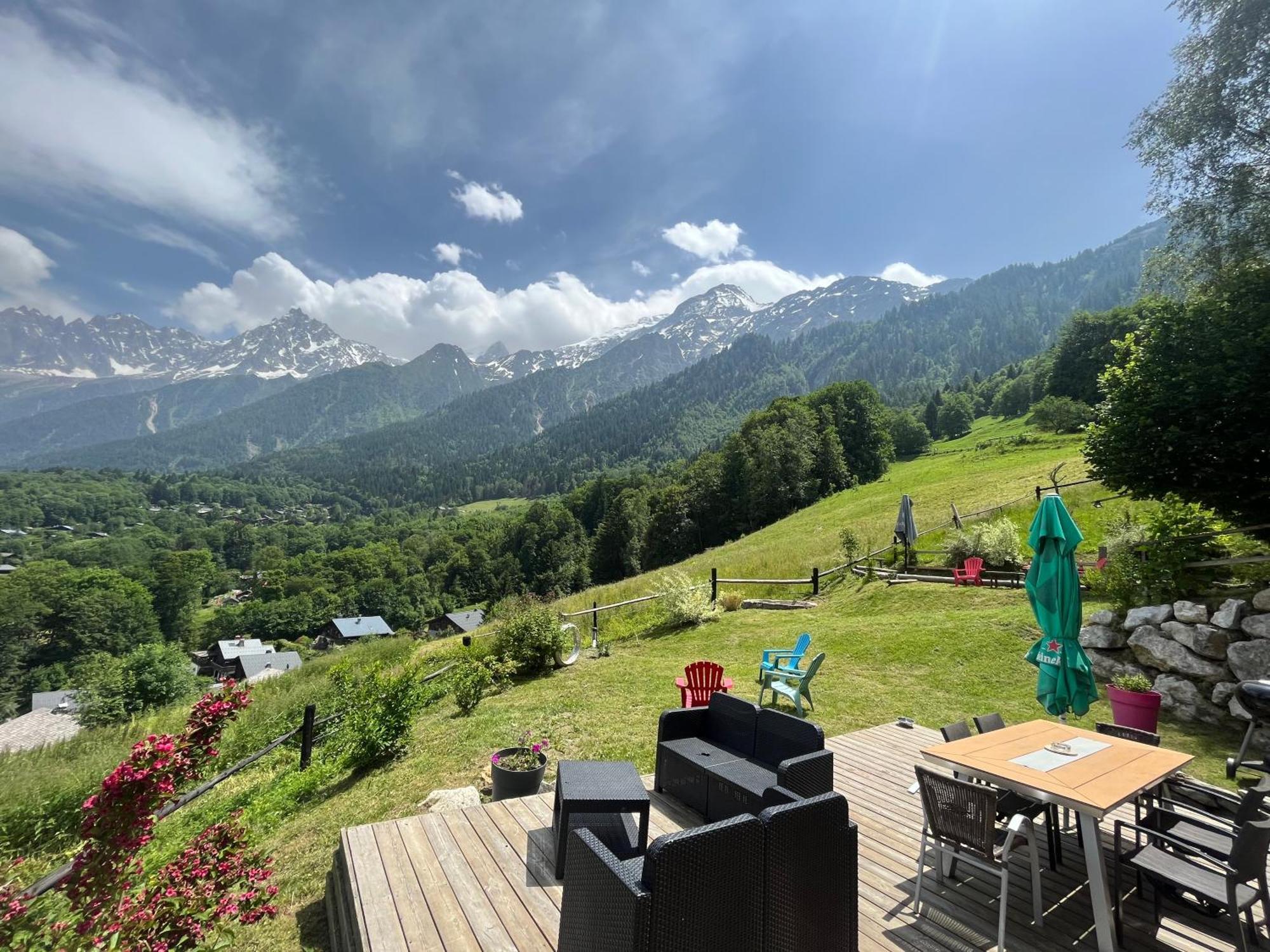 Amazing View Appartement Du Chalet Les Houches Exterior photo