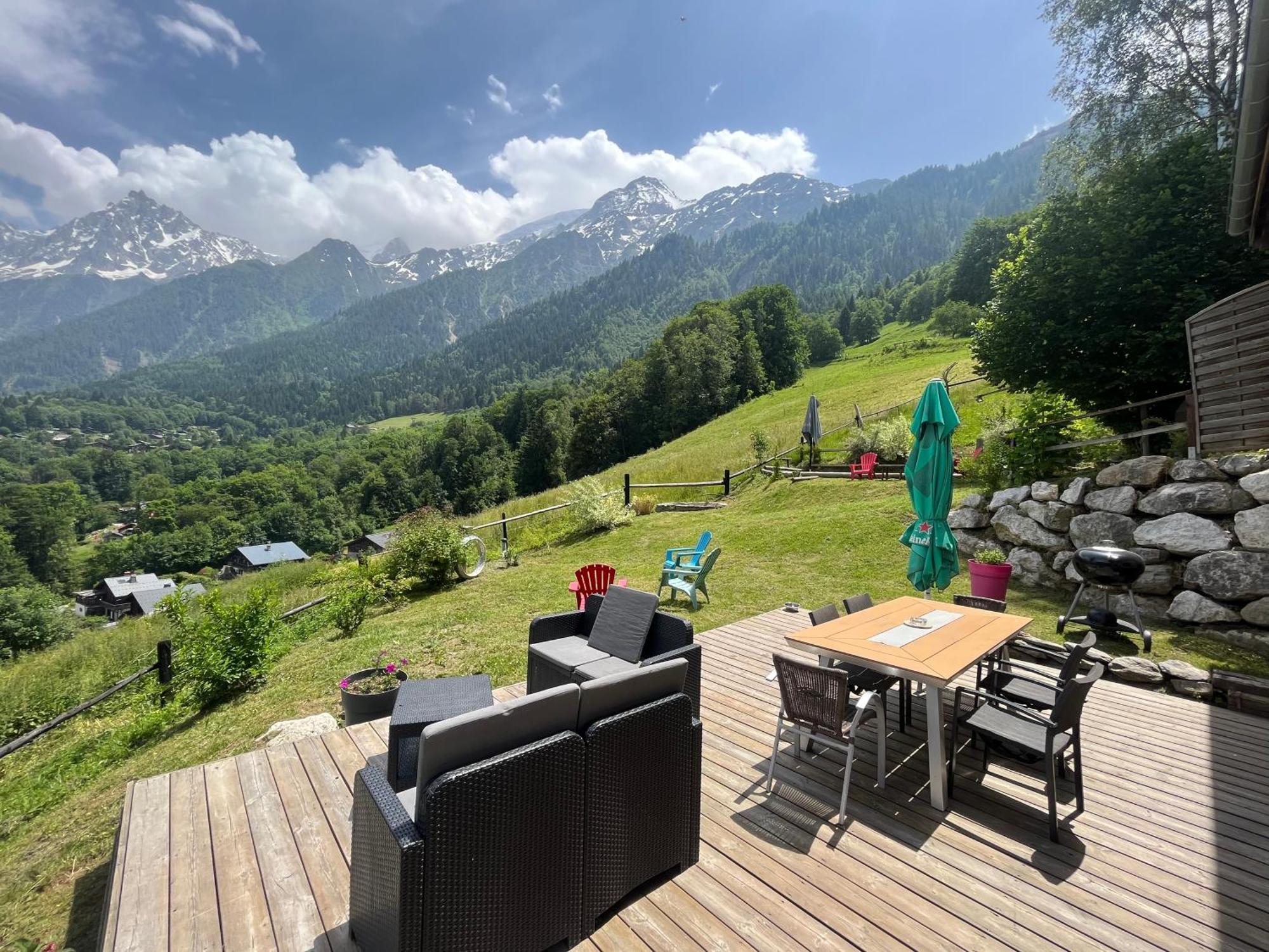 Amazing View Appartement Du Chalet Les Houches Exterior photo